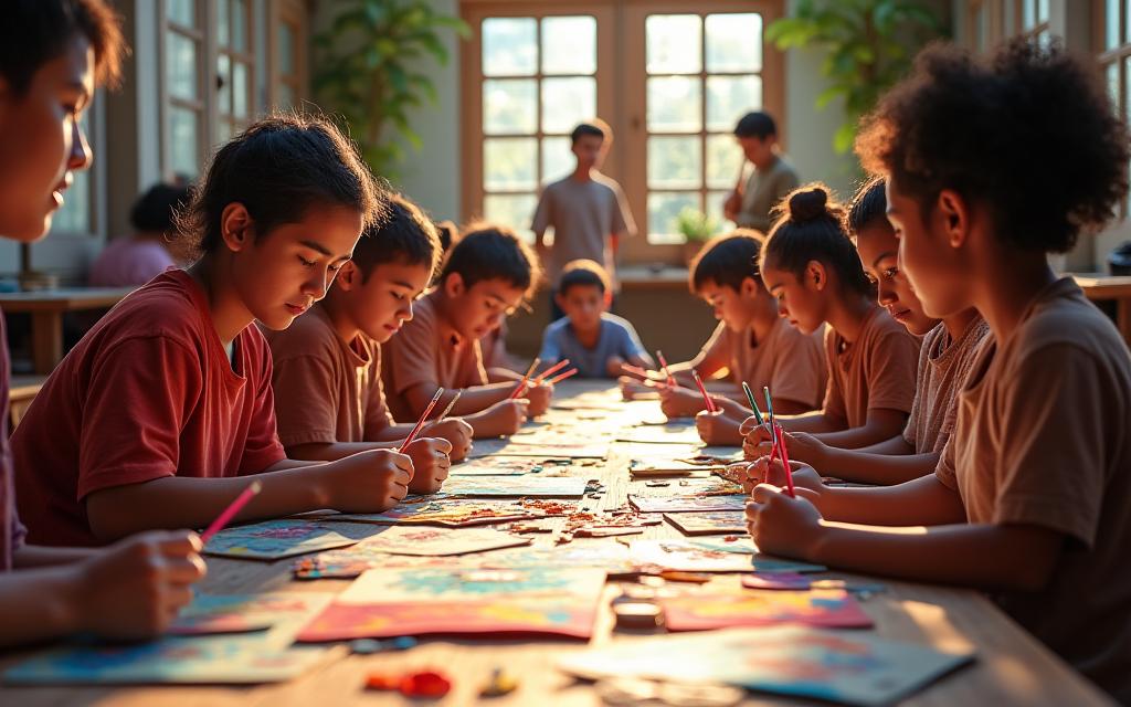 Workshop de arte intercultural