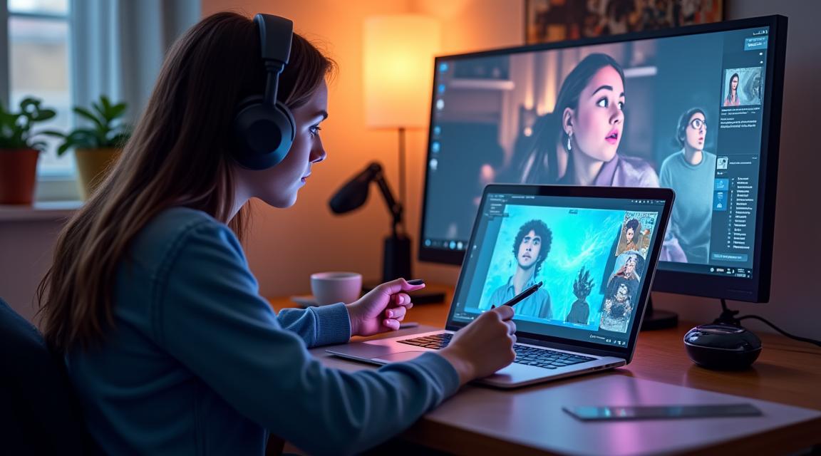 Curso de arte online interativo