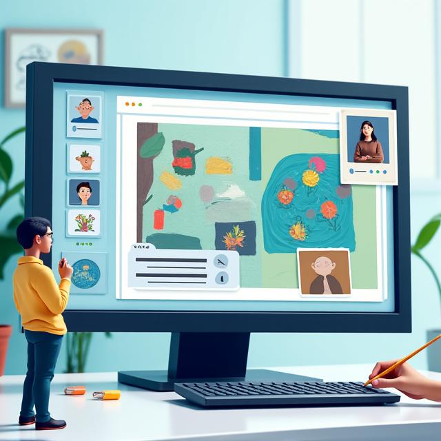 Tutoriais de arte virtuais